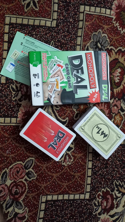 Odeez Monopoly Deal Card Game | Family Fun & Strategy Play