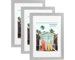 Kennethan White Picture Frame 30x40 cm Set of 2 β A4 Mount
