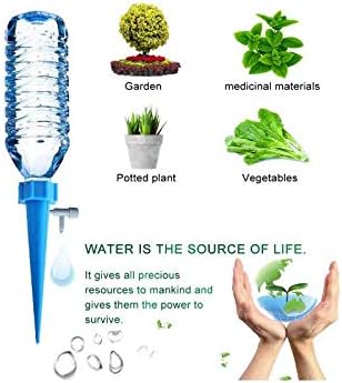 Sanyuan Plant Automatic Watering Device 12 Packs Garden Drip Irrigation Drip Plant Watering Pile Watering Tip Outdoor Indoor Potted Plant can be Adjusted to