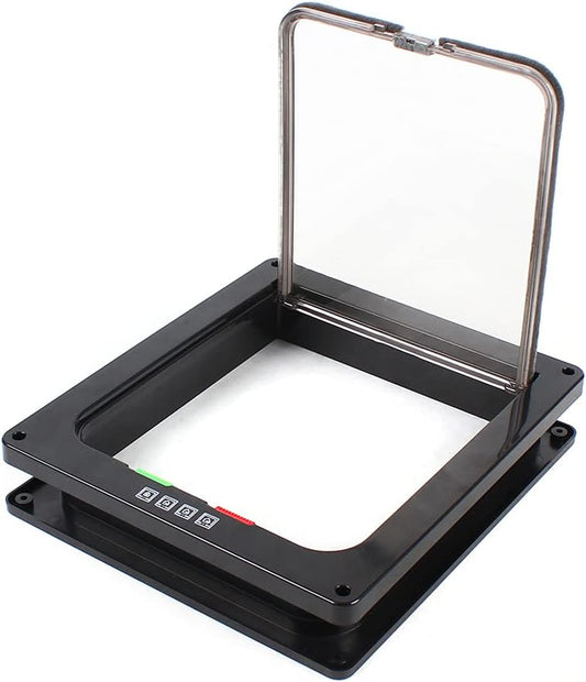 Cat Flap, Inner Door, Pet Door, Dog Flap for Cats and Small Dogs, Dog Door, Cat Door, Pet Flap, Free Access in Both Directions (28.5 x 24.5 x 6 cm Flap)