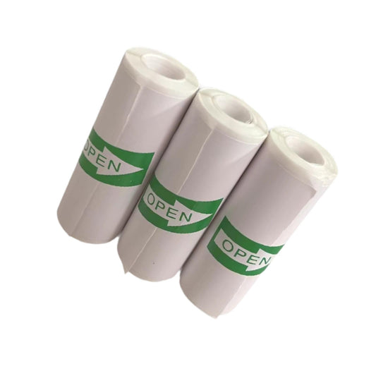 pack of 3 Portable Thermal Printer Paper | BPA-Free Rolls for Receipts & Notes