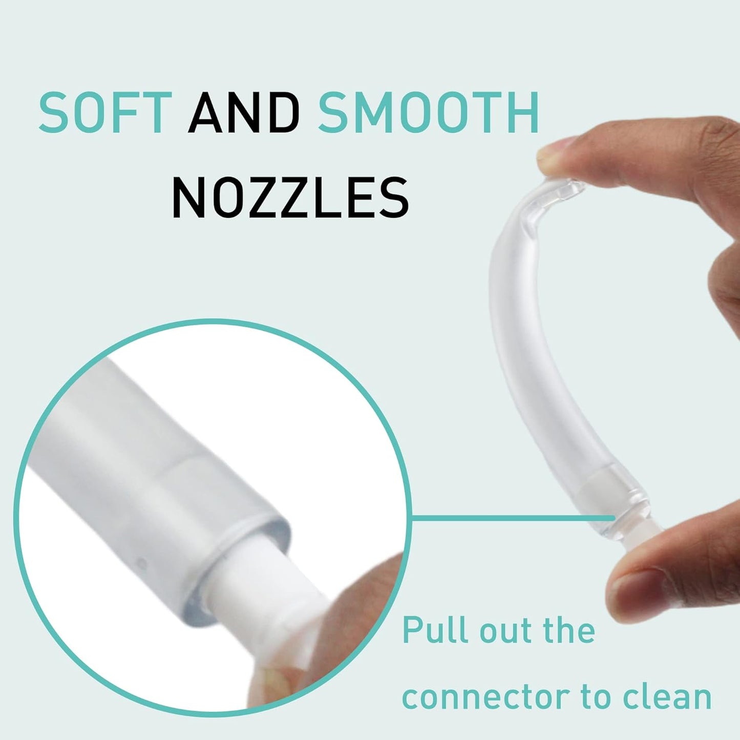 TopQuaFocus 8oz Enema Bulb Kit Clean Anal Douche for Men Women with 4 Replaceable Nozzles