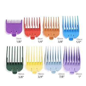 Each Clipper Guide Combs & Guard Attachments
