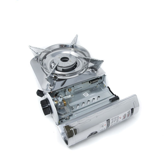 Portable Camping Gas Stove with Adjustable Flame – Emergency Outdoor Cooking Stove