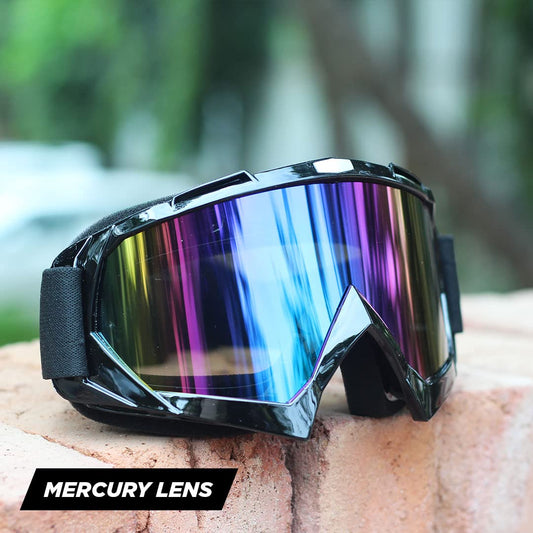 Motocross Goggles,Dirt Bike Goggles Motocross Motorcycle Unisex Goggles ATV Off Road Dirt Bike Dust Proof Racing Glasses Anti Wind Eyewear Protective Gears