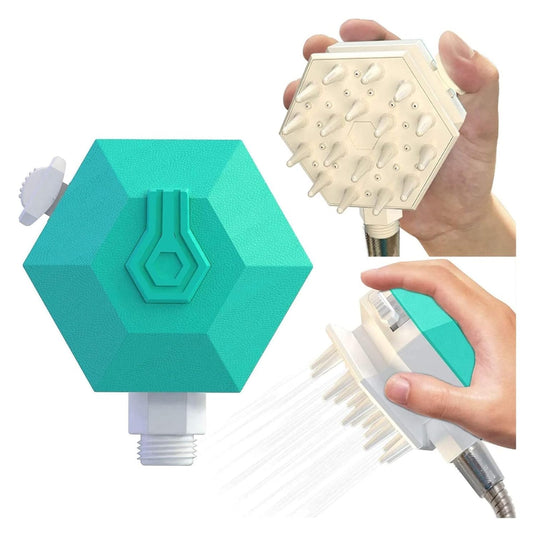 Thermostat Shower System Multi-Function Pet Bath Shower Head Dogs Water Sprayer Brush with Hose Washer Cat Home Cleaning Tools Bathroom Attachment Shower...