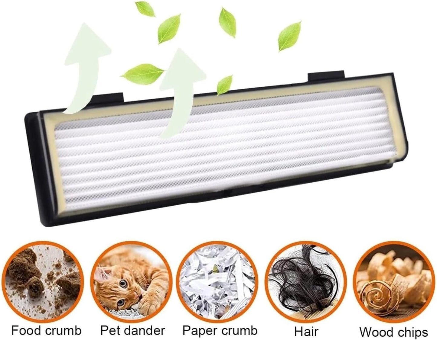 pack of 2 Hepa Filter, Compatible For Neato Botvac D Series D3 D4 D5 D6 D7 D9 D10 D70E D75 D80 D85 Robot Vacuum Cleaner Ultra-Performance Filters(A)