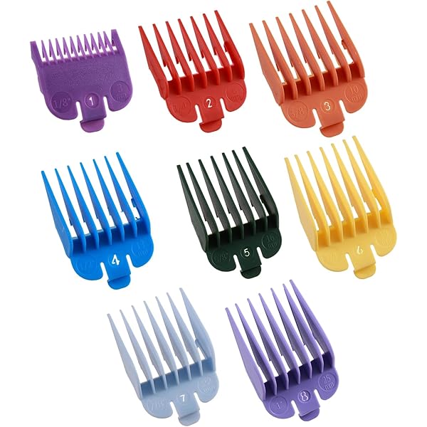 Each Clipper Guide Combs & Guard Attachments