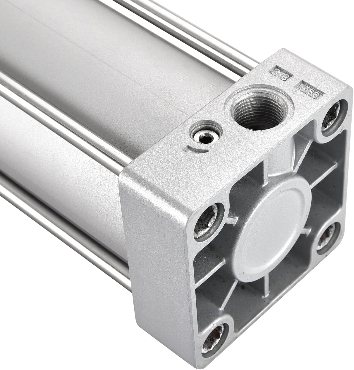 Heschen Pneumatic Standard Cylinder SC 63-150 PT3/8 Port 63mm(2.5") Bore 150mm(6") Stroke Double Acting
