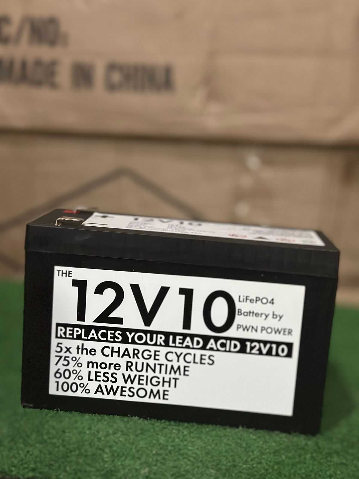 12V10 Life PO4 LITHIUM BATTERY