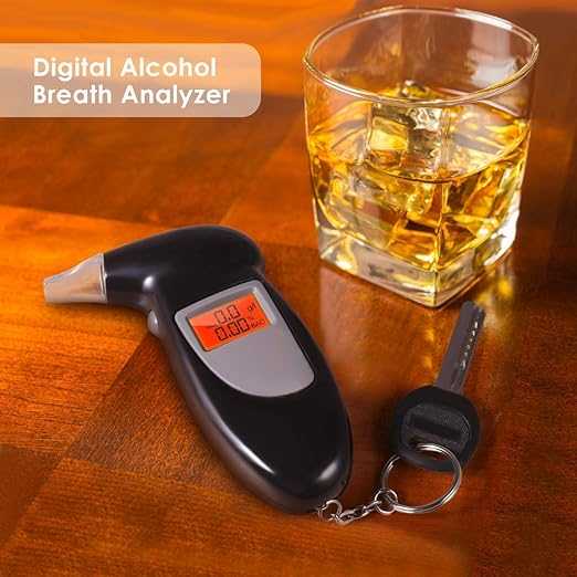 BESTOTTAM Professional Alcohol Tester and Breath Analyzer Machine for Accurate Alcohol Testing