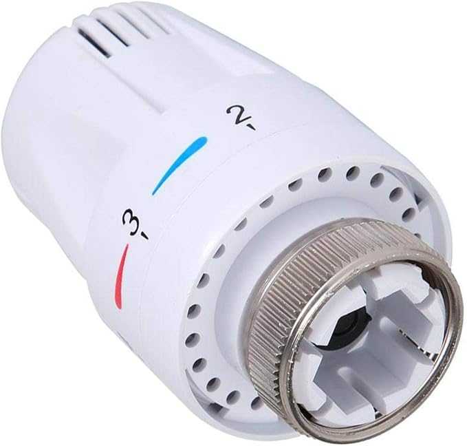 01 Straight Thermostatic Radiator Valve