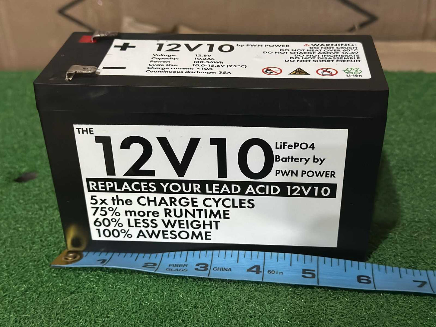 12V10 Life PO4 LITHIUM BATTERY