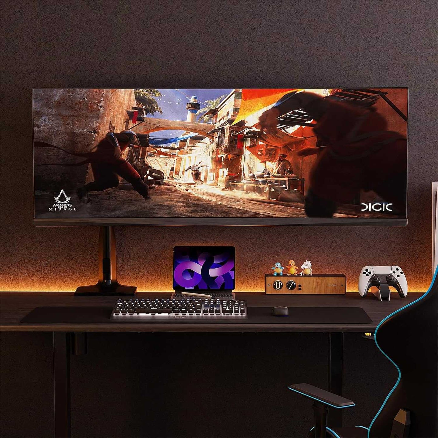 PUTORSEN Ultrawide Single Monitor Desk Mount Monitor and TV