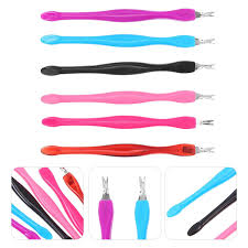 10pc Nail Dead Skin Remover – Stainless Steel Cuticle Pusher & Nail Fork Tool