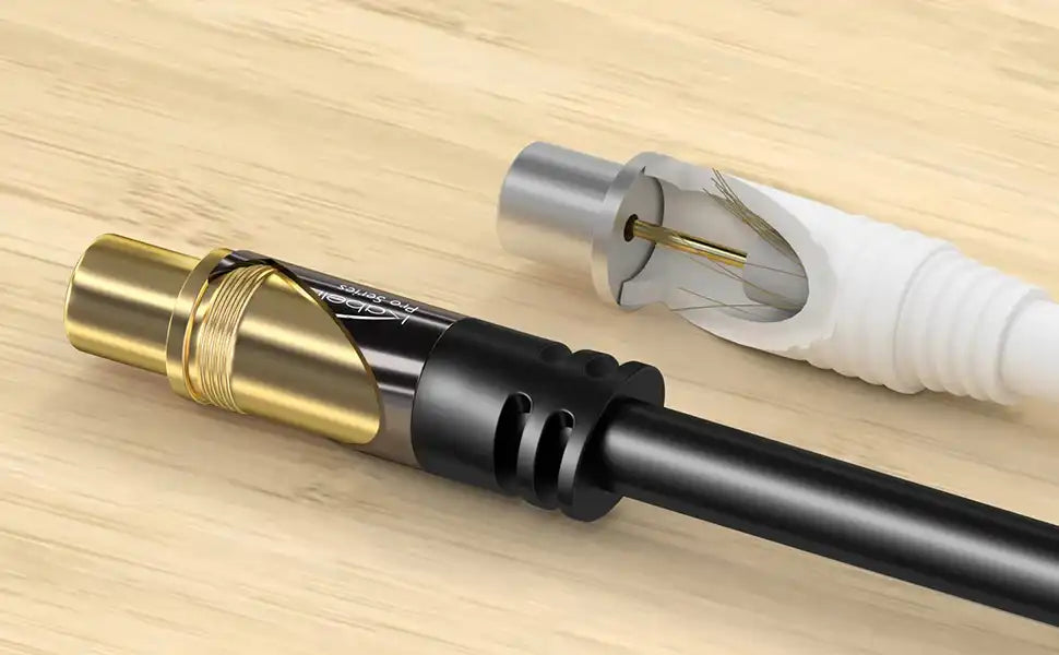 KabelDirekt SAT TV Cable 75 Ohm F type connector 3m