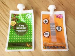 pack of 10 pcs Reusable Baby Food Pouches – BPA Free & Easy to Clean