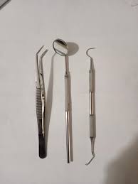 Stainless Steel Dental Instruments Set | Basic Dentist Tools Kit