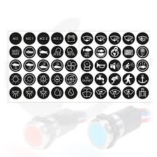 12V/24V Metal Push Button Switch | LED IP67 Waterproof for Car, Boat, Marine