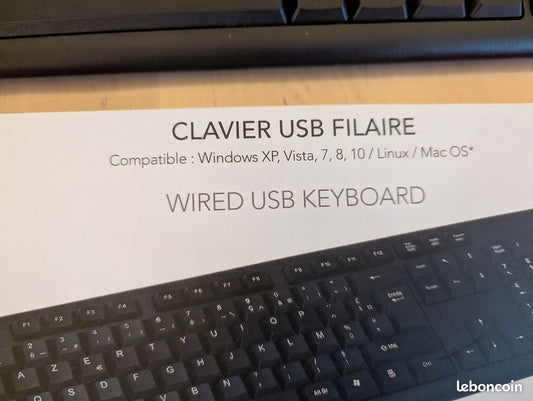 New USB Wired Keyboard