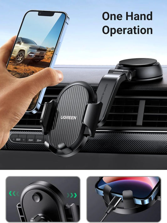 UGREEN LP405 Waterfall Shaped Suction Cup Phone Mount 20473