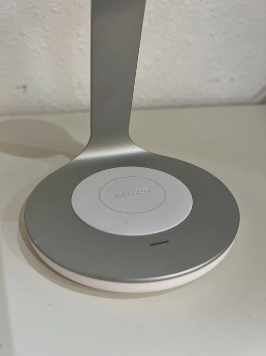 Anker PowerWave Magnetic 2-in-1 Charging Stand for iPhone 12 Series - Light Gray