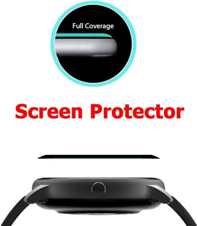 Screen Protector Compatible for Haylou RT2 LS10 Smart Watch