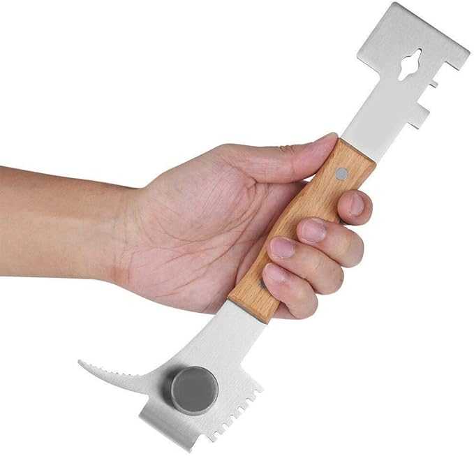 KCLQTK Multi function stainless steel beefly hivetool bee equipment