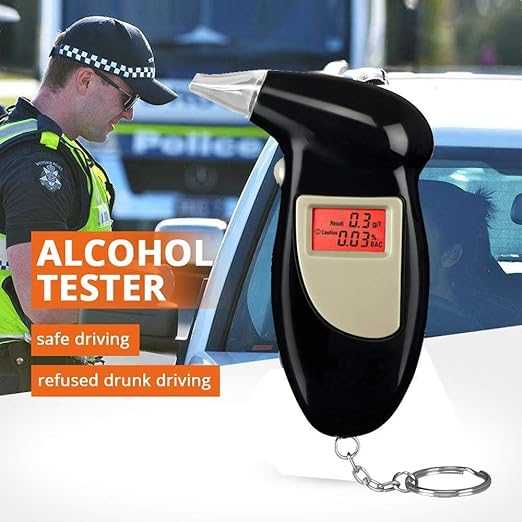 BESTOTTAM Professional Alcohol Tester and Breath Analyzer Machine for Accurate Alcohol Testing