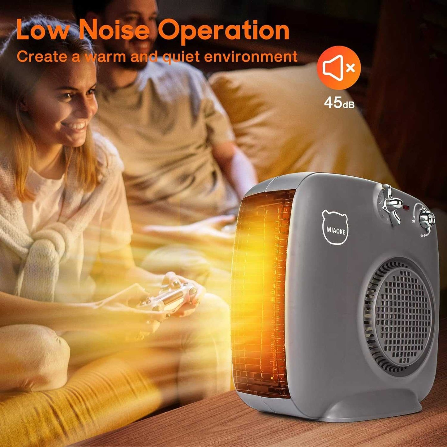 .Mini Ceramic Fan Heater