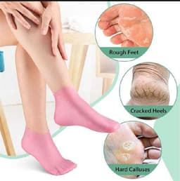 Silicone Moisturizing Gel Heel Socks & Gloves 