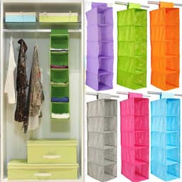 5 Shelf Clothes Hanging Organizers 