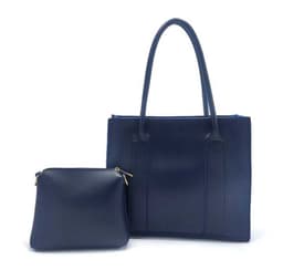 2 PIECES LONG STRAP BLUE  BAG