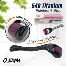 1 Free Gift With Titanium Needles Derma Roller