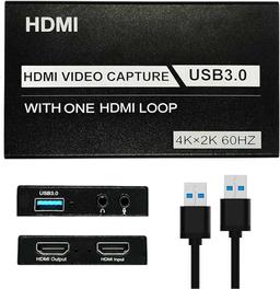 Capture Card 1080P 60FPS 4K HDMI Game Capture Card