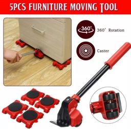 Furniture Mover Tool Heavy Duty Imported Set of 5 Pcs