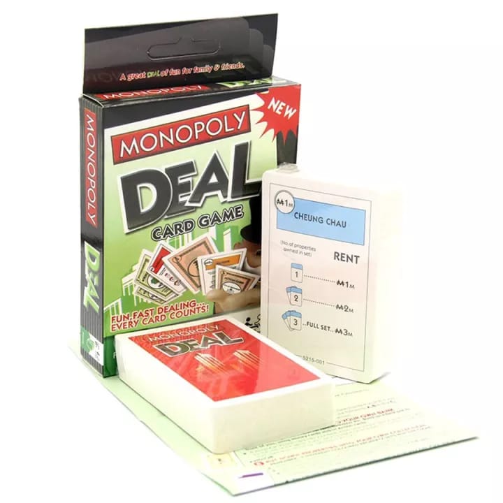 Odeez Monopoly Deal Card Game | Family Fun & Strategy Play