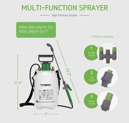 5 Liter Pressure Sprayer Pump – Durable Garden & Cleaning Spray Machine