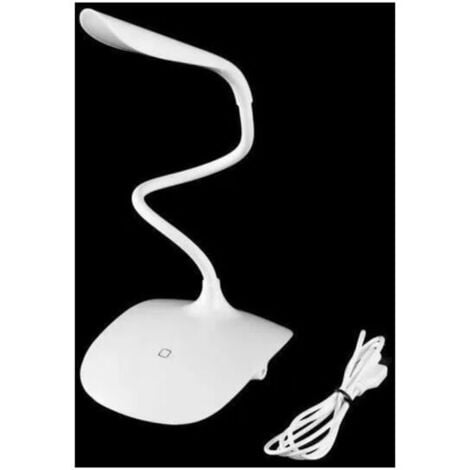 Small Table Lamp for Bedroom – Battery Powered LED Desk Light for Reading & Study