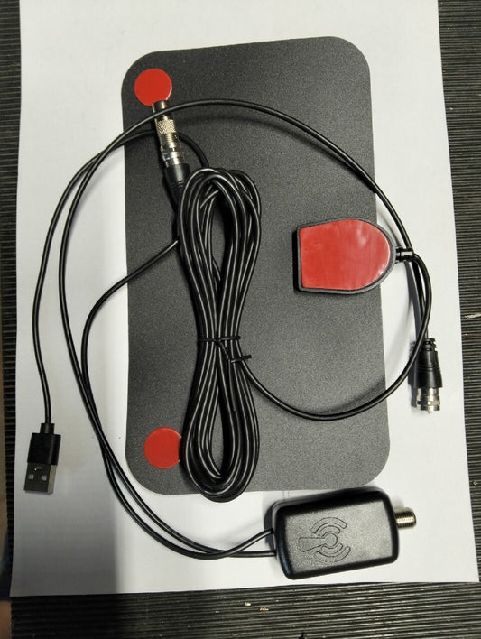 TVFox HD Digital Indoor TV Antenna – DVB-T2/VHF/UHF/ATSC Signal Receiver