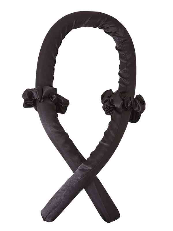 Heatless Curling Rod Headband – Soft, Shiny Hair Curls
