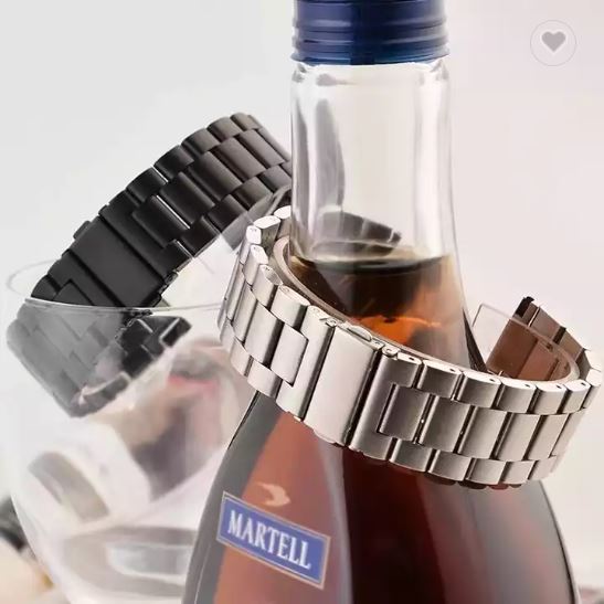 20-22mm Stainless Steel Chain Straps for Smart Watches