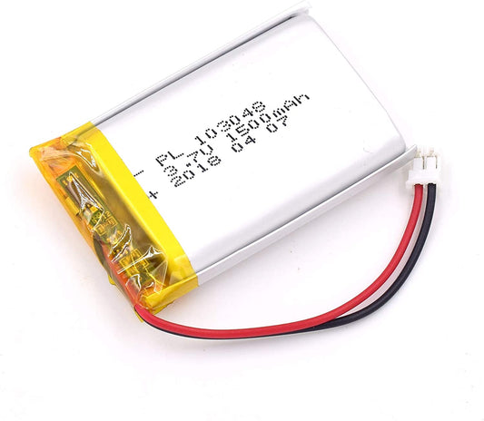 EEMB LP103395 3.7 V 3700 mAh LiPo Rechargeable Battery Pack with JST Connector