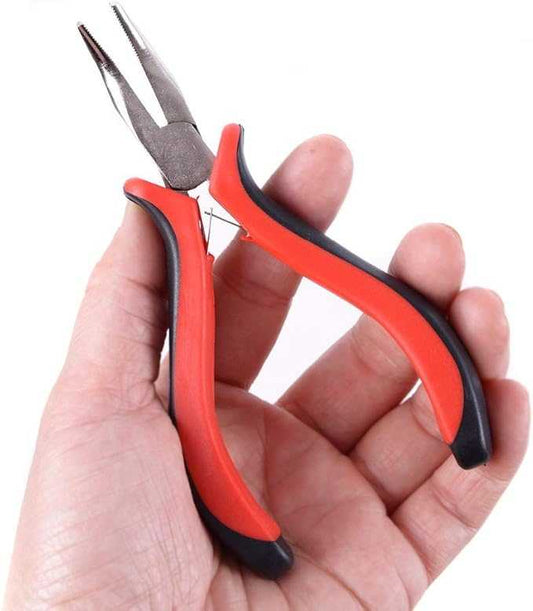 YANTAISIYU 200pcs Micro Silicone DARK BROWN Rings Hair Extensions Kit