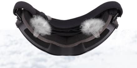 Feilx Ski Goggles, Snow Snowboard Goggles, Ski Glasses with Double-Layer Lens & Two Way Ventilation for Men Women (Color : Red, Size : 18 * 9.5cm)