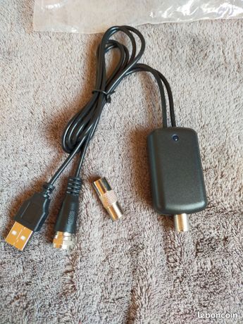 HDTV Antenna Amplifier 4K | Low Noise, High Gain TV Signal Booster