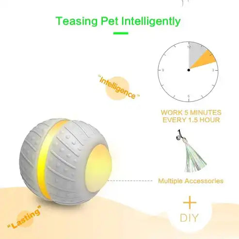 BENTOPAL Cat Interactive Toys Ball