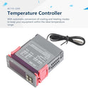 Temperature Controller -1000 Cooling and Heating Digital Thermostat with Sensor Refrigerator and Fermenter(AC110~220V)