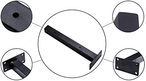 Ochoos Wall Stacks Wall Hanging Partition Plate Bearing Support Shelf Laminate Iron Triangulation Bracket Bookshelf 2PCS - (Color: 25CM)