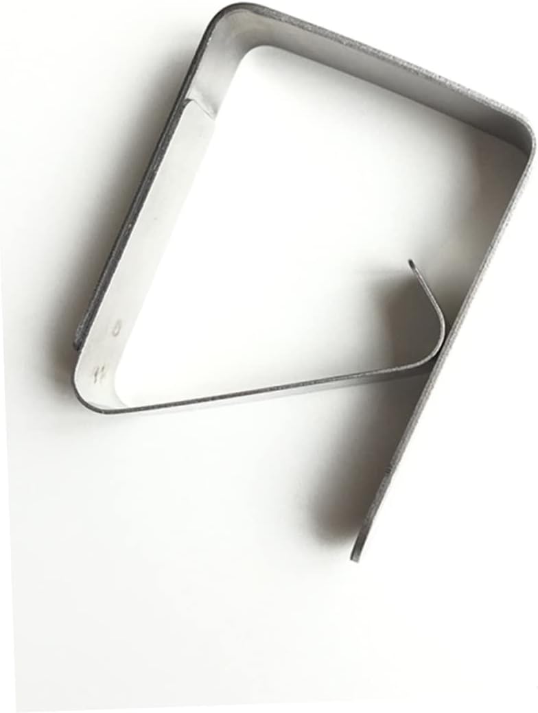 DECHOUS 5pcs Stainless Steel Tablecloth Clips Tablecloth Cover Clamps for Spill Prevention Dining Table Cover Hold Down Hotel Banquet Home Kitchen